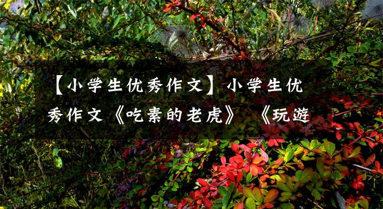 【小学生优秀作文】小学生优秀作文《吃素的老虎》 《玩游戏》