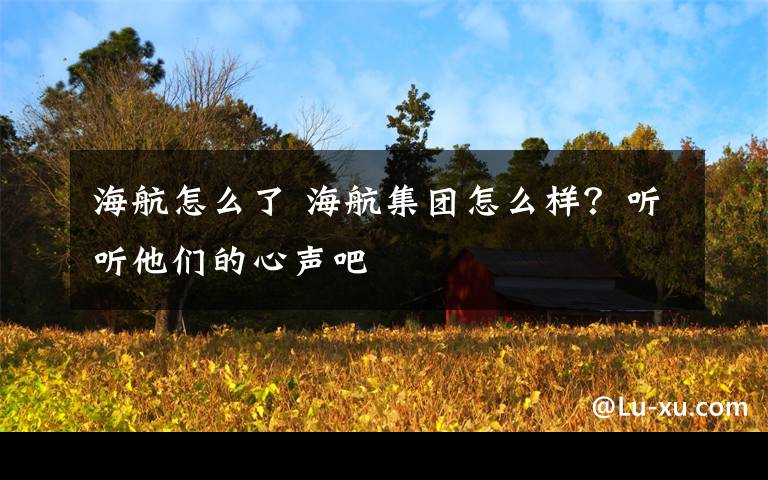 海航怎么了 海航集团怎么样?听听他们的心声吧