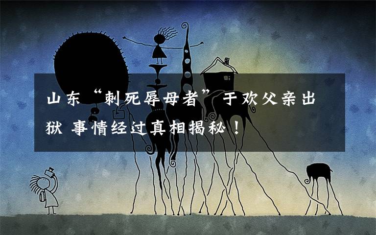 山东“刺死辱母者”于欢父亲出狱 事情经过真相揭秘！