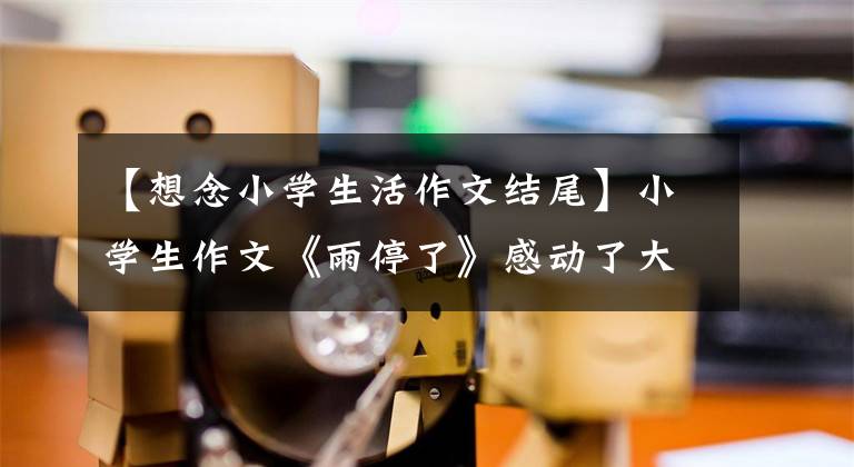 【想念小学生活作文结尾】小学生作文《雨停了》感动了大家,全篇没有一个悲伤的字,字与字之间的行距都很悲伤