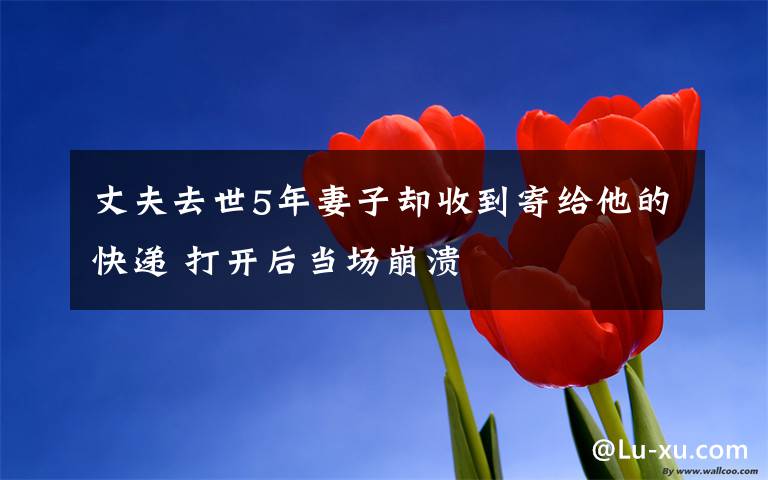 丈夫去世5年妻子却收到寄给他的快递 打开后当场崩溃