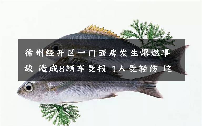 徐州经开区一门面房发生爆燃事故 造成8辆车受损 1人受轻伤 这意味着什么?