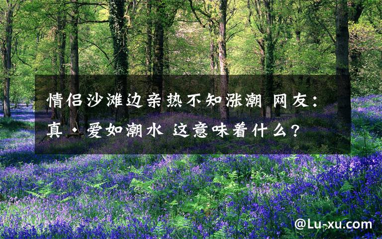 情侣沙滩边亲热不知涨潮 网友:真·爱如潮水 这意味着什么?