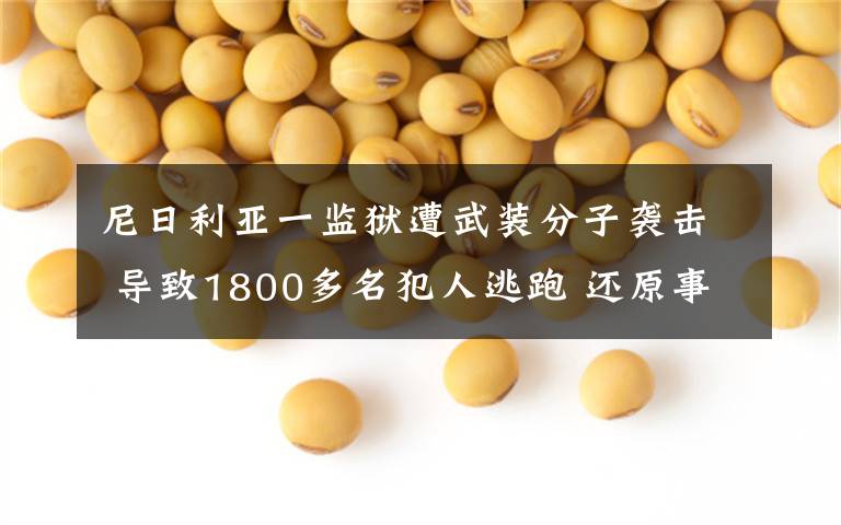 尼日利亚一监狱遭武装分子袭击 导致1800多名犯人逃跑 还原事发经过及背后原因!