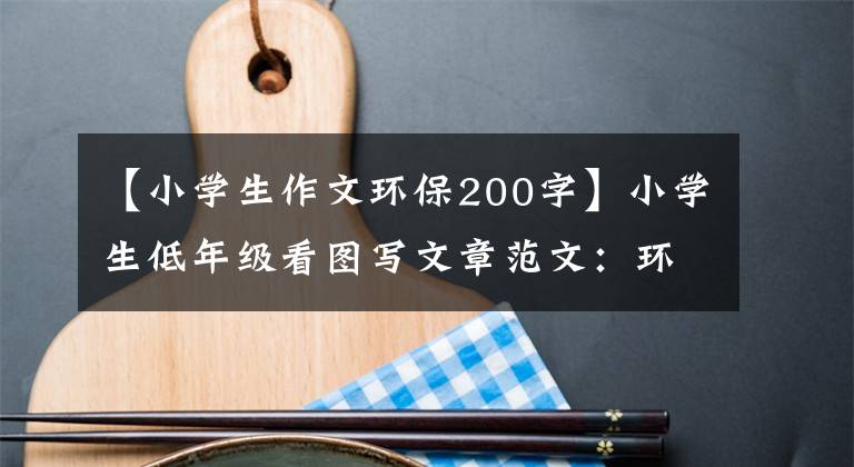 【小学生作文环保200字】小学生低年级看图写文章范文:环保日记(5篇)