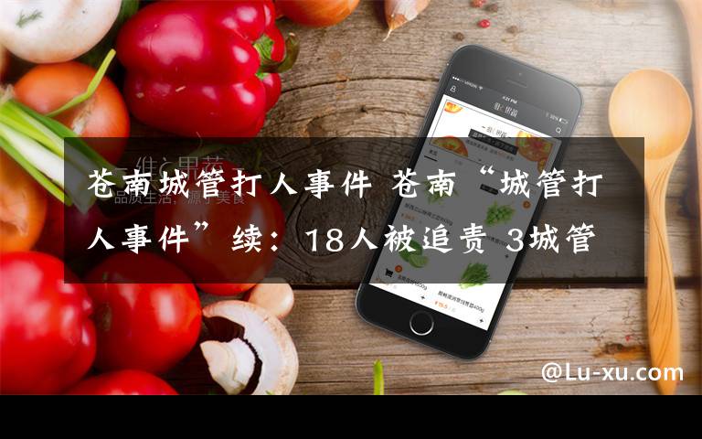 苍南城管打人事件 苍南“城管打人事件”续:18人被追责 3城管行拘