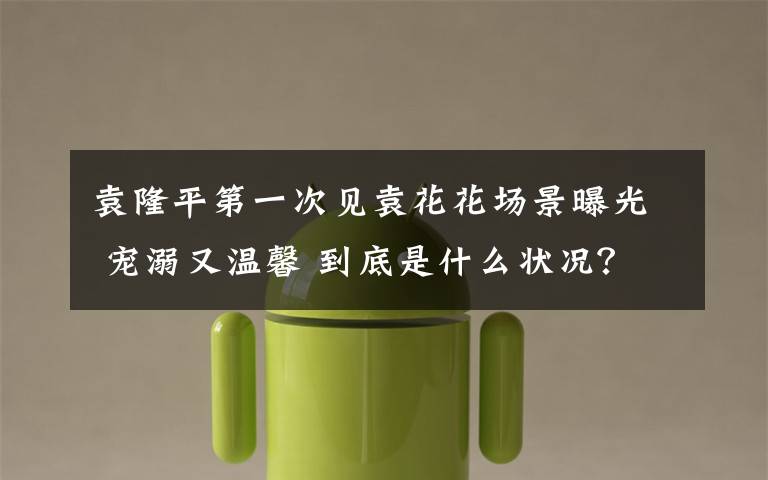袁隆平第一次见袁花花场景曝光 宠溺又温馨 到底是什么状况？