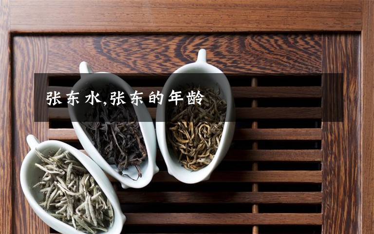 张东水,张东的年龄