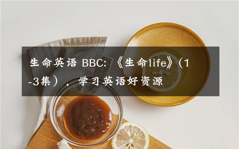 生命英语 BBC: 《生命life》(1-3集),学习英语好资源