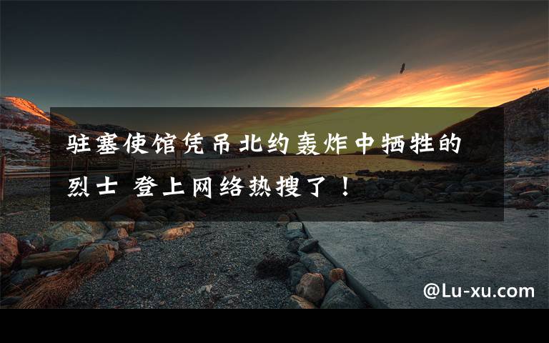 驻塞使馆凭吊北约轰炸中牺牲的烈士 登上网络热搜了！