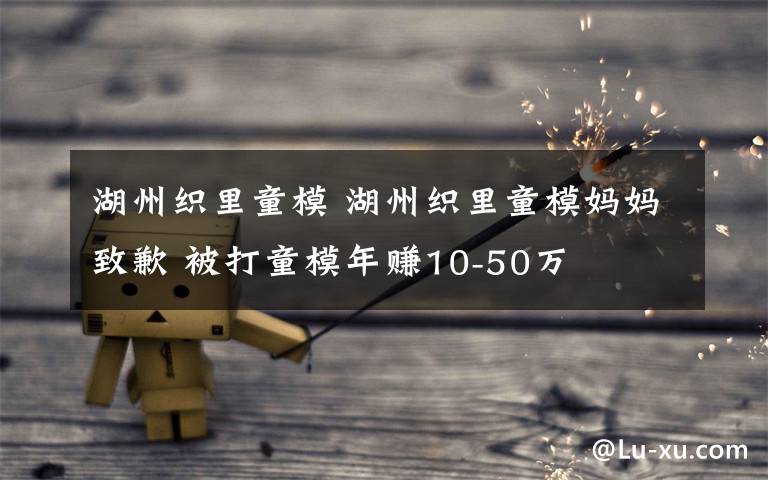 湖州织里童模 湖州织里童模妈妈致歉 被打童模年赚10-50万