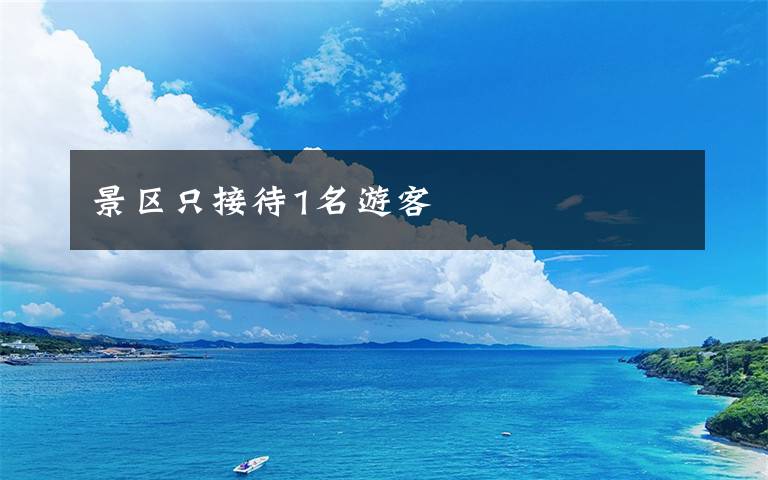 景区只接待1名游客