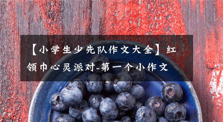 【小学生少先队作文大全】红领巾心灵派对-第一个小作文