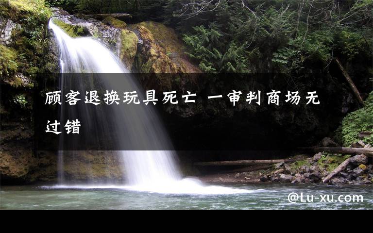 顾客退换玩具死亡 一审判商场无过错