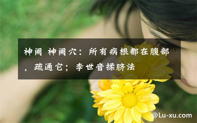 神阙 神阙穴:所有病根都在腹部,疏通它;李世音揉脐法