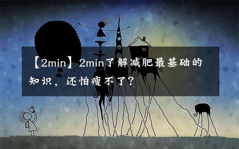【2min】2min了解减肥最基础的知识,还怕瘦不了?