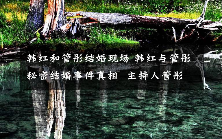 韩红和管彤结婚现场 韩红与管彤秘密结婚事件真相  主持人管彤个人资料照片