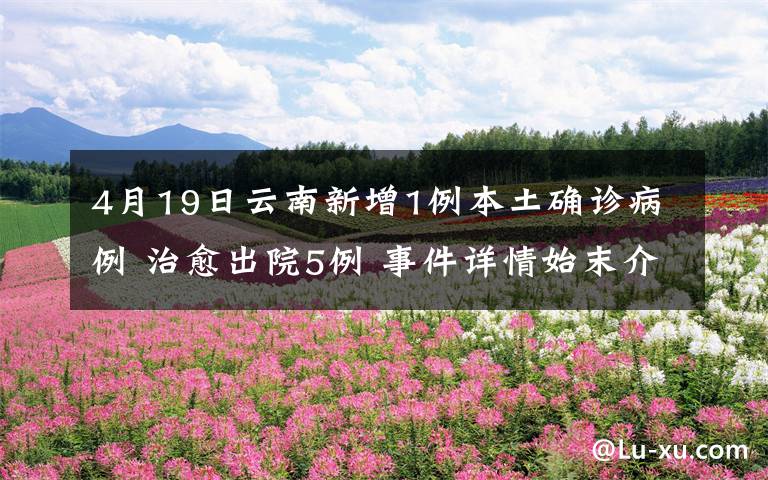 4月19日云南新增1例本土确诊病例 治愈出院5例 事件详情始末介绍！