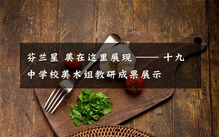 芬兰星 美在这里展现 —— 十九中学校美术组教研成果展示