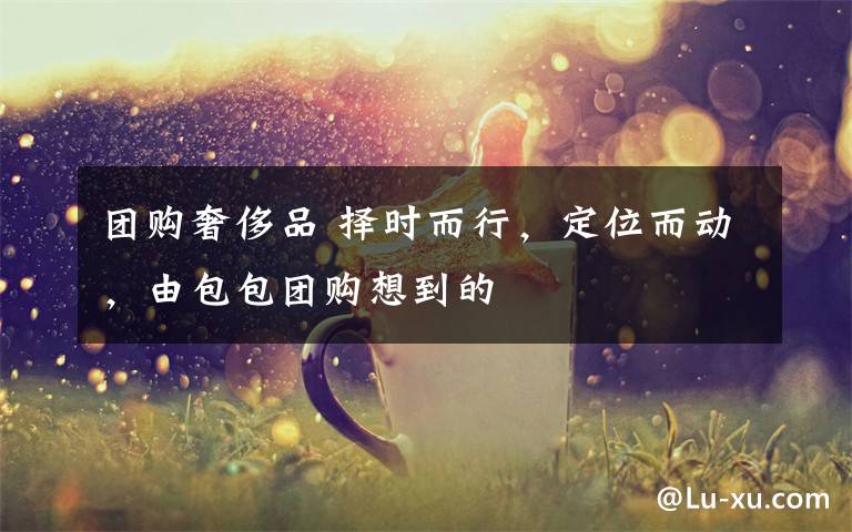 团购奢侈品 择时而行,定位而动,由包包团购想到的