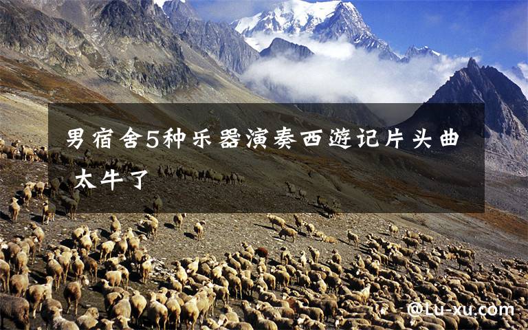 男宿舍5种乐器演奏西游记片头曲 太牛了