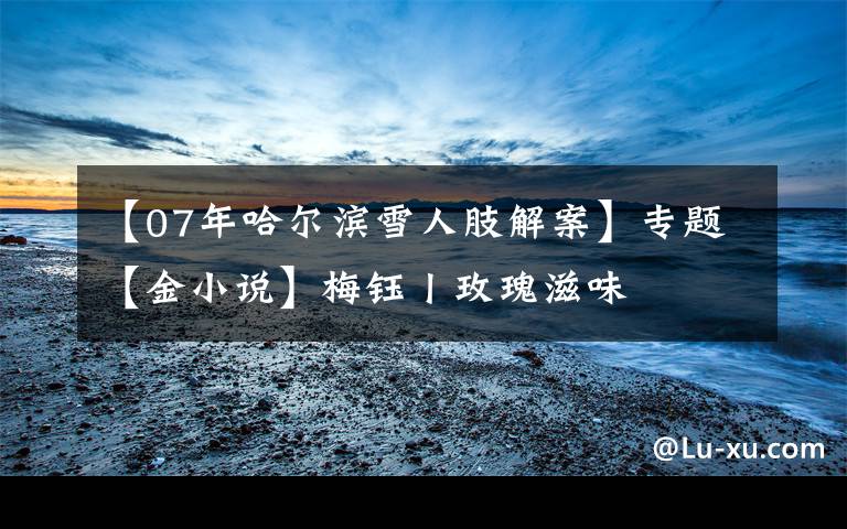 【07年哈尔滨雪人肢解案】专题【金小说】梅钰丨玫瑰滋味