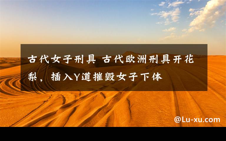 古代女子刑具 古代欧洲刑具开花梨，插入Y道摧毁女子下体