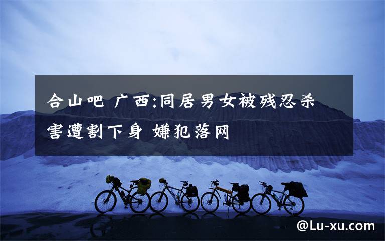 合山吧 广西:同居男女被残忍杀害遭割下身 嫌犯落网