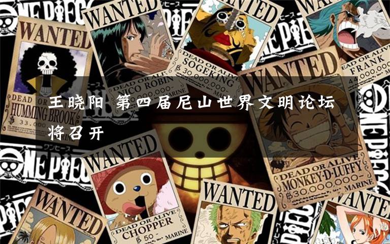 王晓阳 第四届尼山世界文明论坛将召开