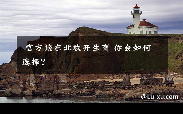 官方谈东北放开生育 你会如何选择?