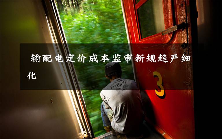  输配电定价成本监审新规趋严细化
