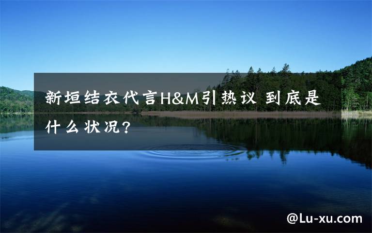 新垣结衣代言H&M引热议 到底是什么状况?