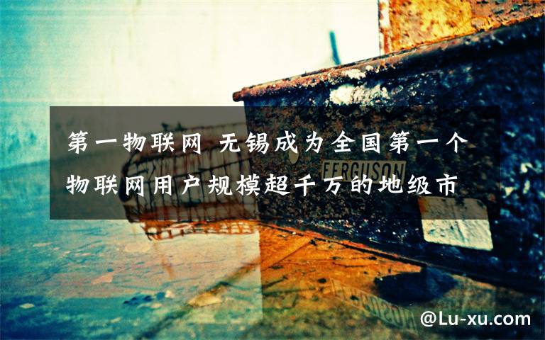 第一物联网 无锡成为全国第一个物联网用户规模超千万的地级市