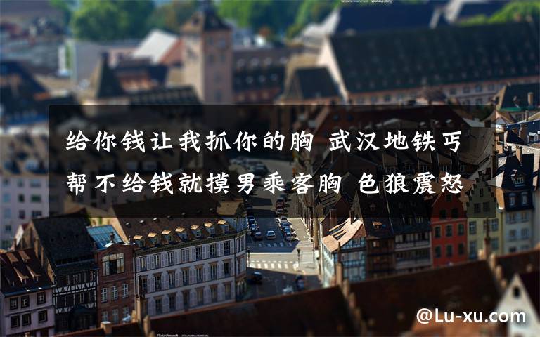 给你钱让我抓你的胸 武汉地铁丐帮不给钱就摸男乘客胸 色狼震怒:你们抢了我的生意