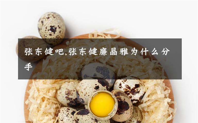 张东健吧,张东健廉晶雅为什么分手