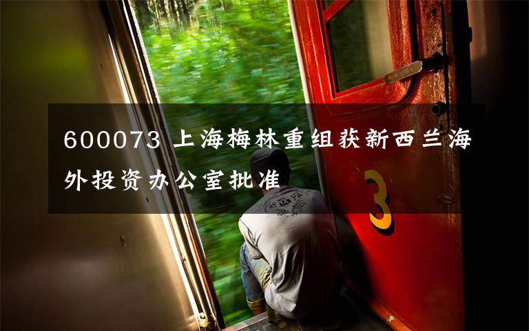 600073 上海梅林重组获新西兰海外投资办公室批准