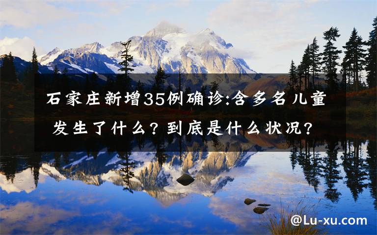 石家庄新增35例确诊:含多名儿童 发生了什么? 到底是什么状况?