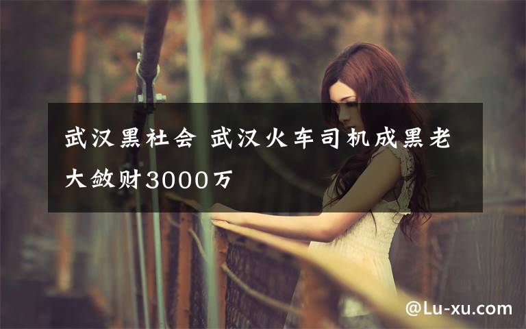 武汉黑社会 武汉火车司机成黑老大敛财3000万