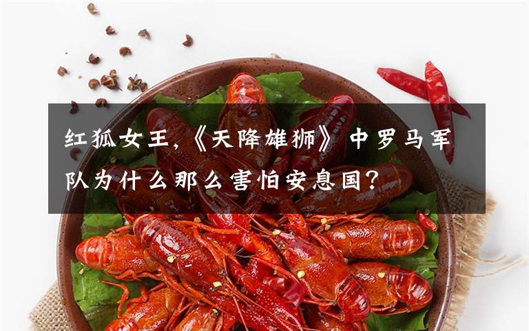 红狐女王,《天降雄狮》中罗马军队为什么那么害怕安息国?