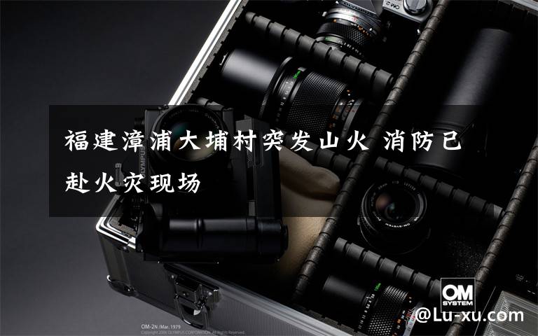 福建漳浦大埔村突发山火 消防已赴火灾现场