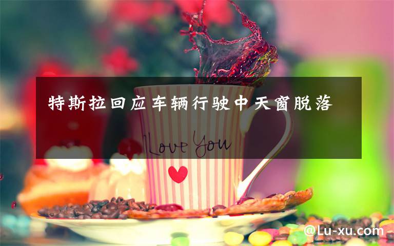 特斯拉回应车辆行驶中天窗脱落