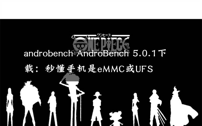 androbench AndroBench 5.0.1下载:秒懂手机是eMMC或UFS
