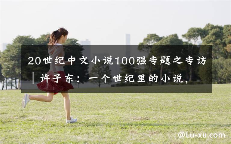 20世纪中文小说100强专题之专访|许子东:一个世纪里的小说,一个世纪里的中国故事