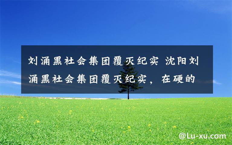 刘涌黑社会集团覆灭纪实 沈阳刘涌黑社会集团覆灭纪实，在硬的后台也斗不过国法