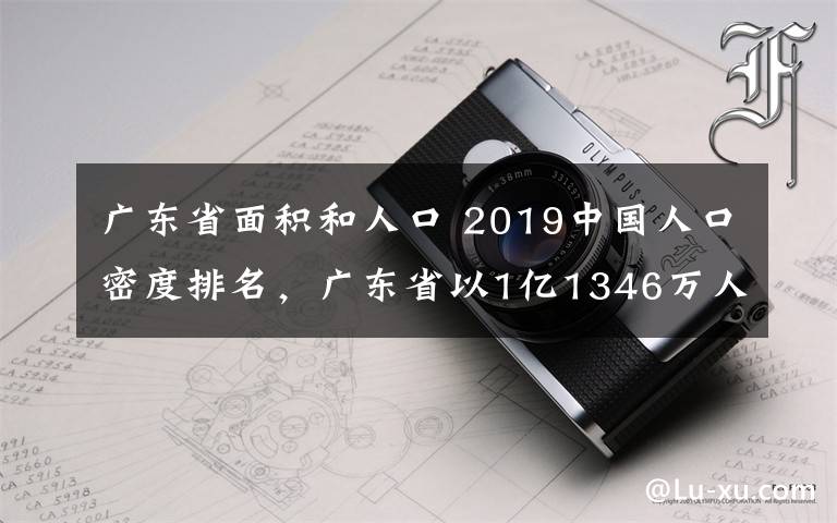 广东省面积和人口 2019中国人口密度排名,广东省以1亿1346万人排第一