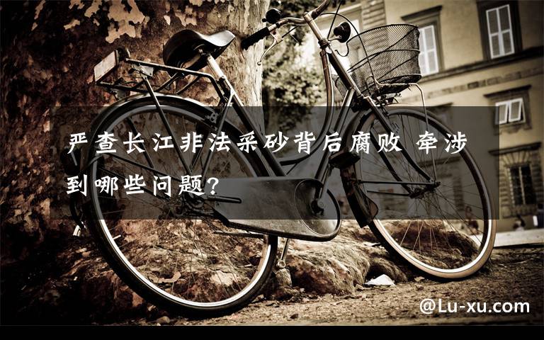 严查长江非法采砂背后腐败 牵涉到哪些问题?