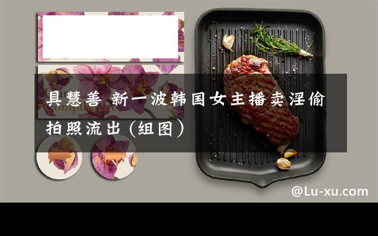 具慧善 新一波韩国女主播卖淫偷拍照流出 (组图)