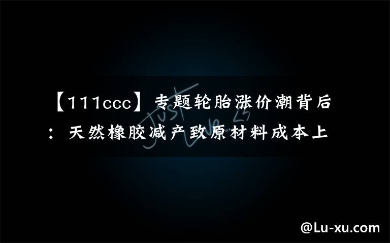 【111ccc】专题轮胎涨价潮背后:天然橡胶减产致原材料成本上涨