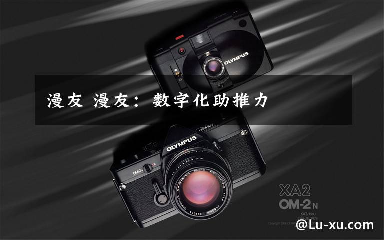 漫友 漫友:数字化助推力