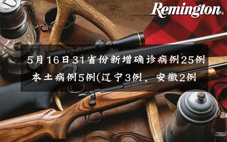 5月16日31省份新增确诊病例25例 本土病例5例(辽宁3例,安徽2例) 目前是什么情况?